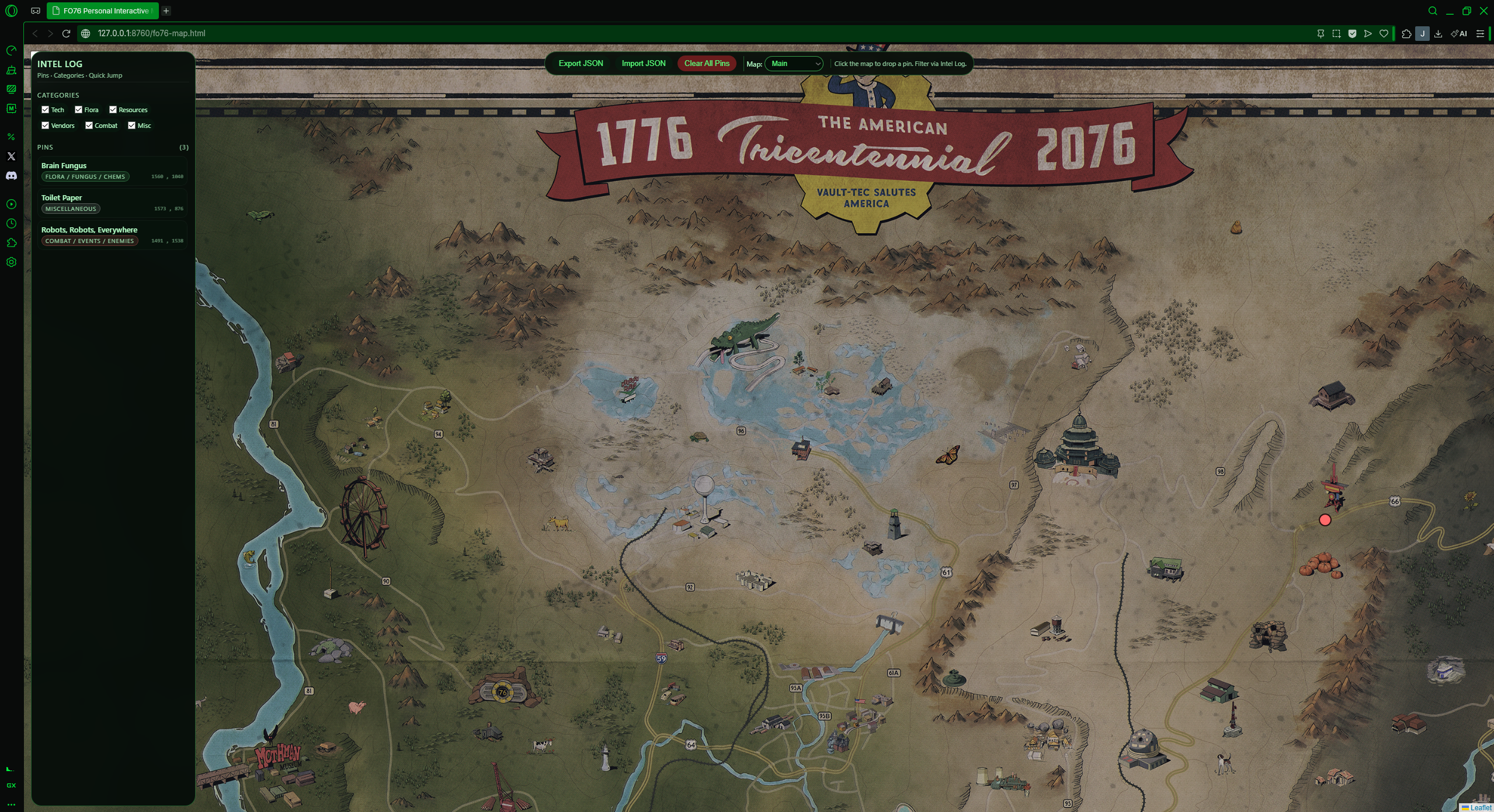 FO76 Companion App